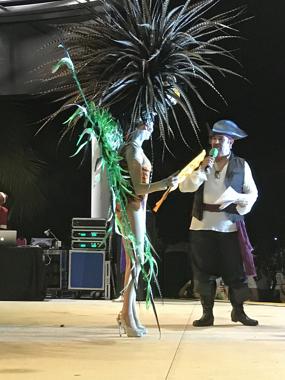 Headdress Ball 2018 photo - Duval Street, Key West